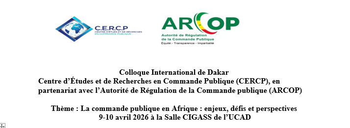 Colloque International de Dakar